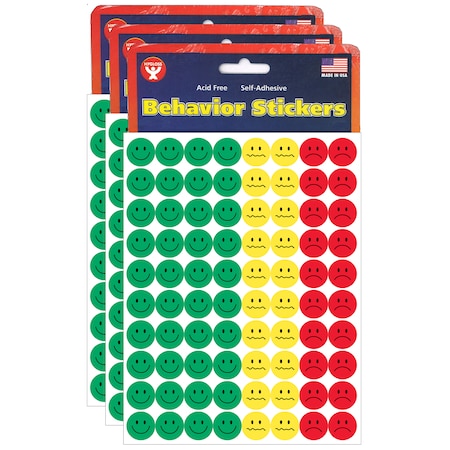 Hygloss Products Behavior Stickers, 0.5in, PK3600 41225